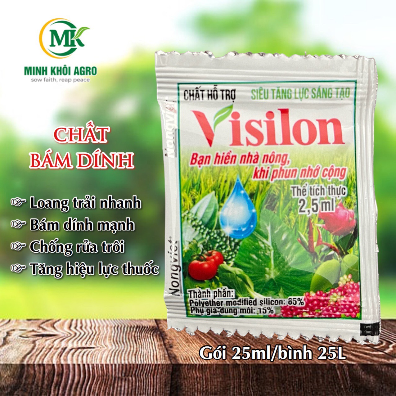 Chất bám dính Visilon - Gói 2.5ml